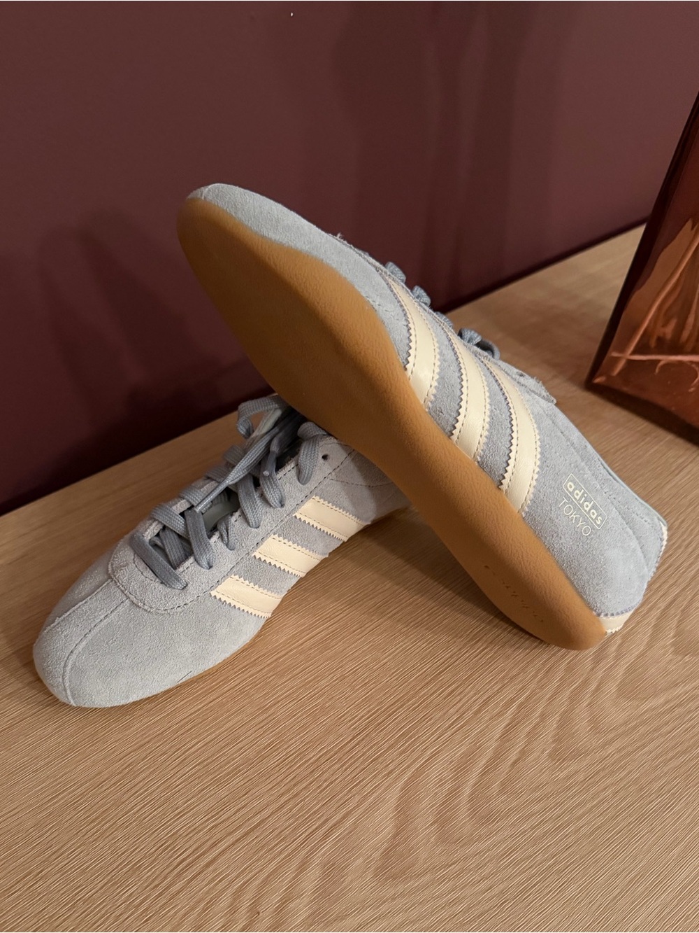 NWT adidas Tokyo Sneakers in Blue size 6.5 - Picture 6 of 6